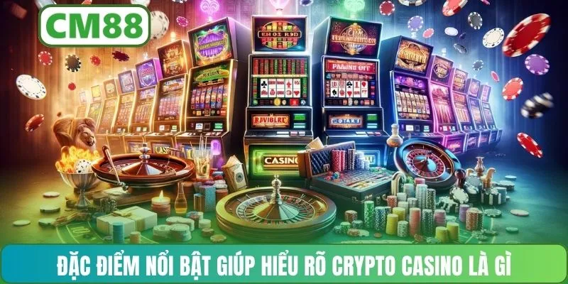 đặc điểm nổi bật giúp hiểu rõ Crypto Casino là gì